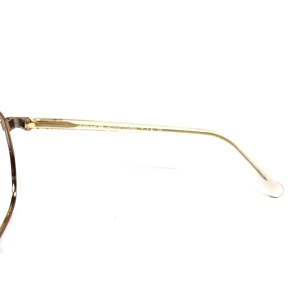 Coach Eyeglasses Frames HC7147 CH556 93315M Shiny Rose Gold Wire Rim 56-20-140